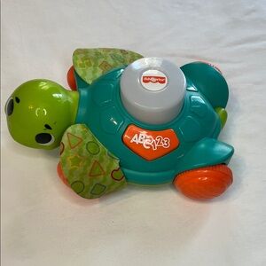 Fisher-Price Linkimals Learning Turtle with Green and Orange